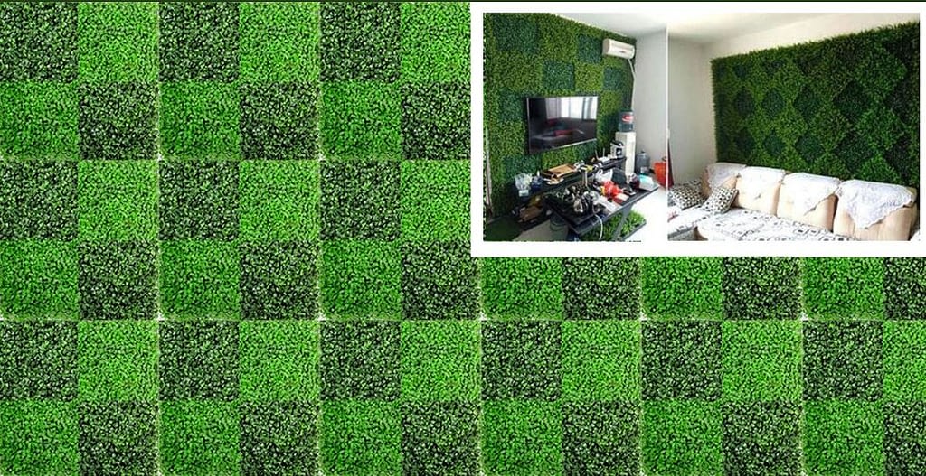 Outdoor Artificial Green Walls Moss Walls Bark Walls