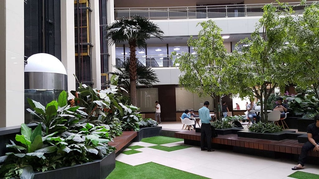 Outdoor Artificial Green Walls